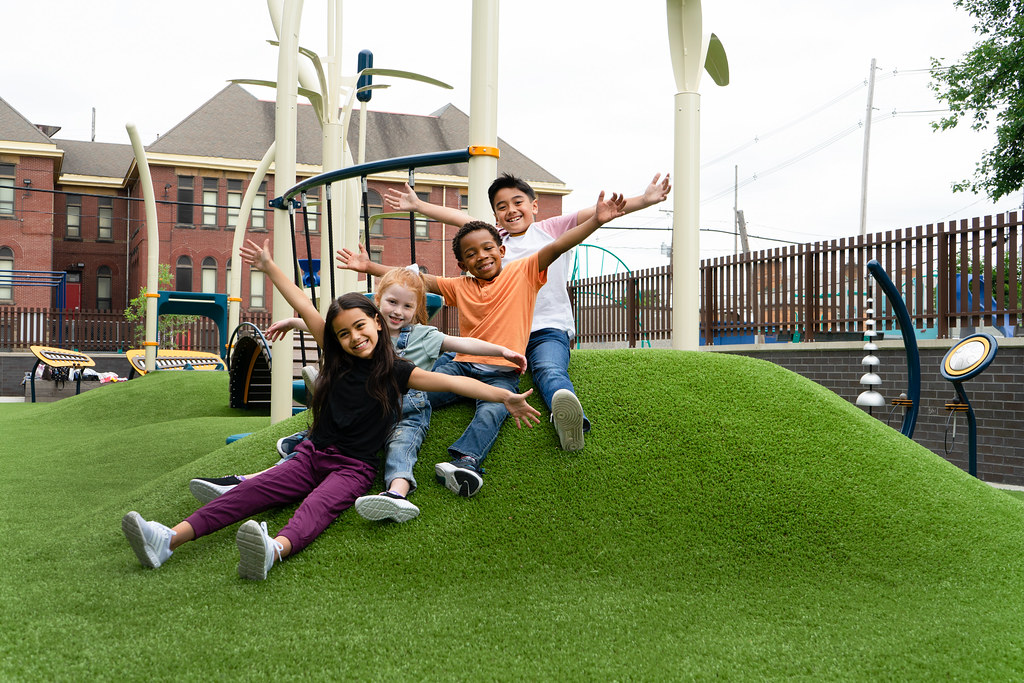 PlayMounds playground installation